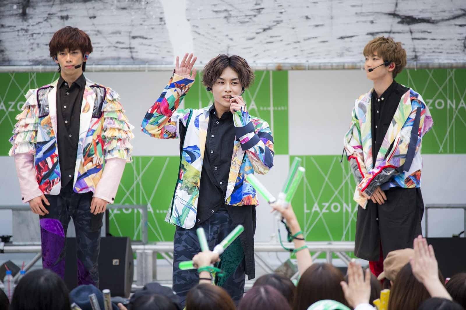 リョウガ、タクヤ、ユーキ（写真提供：SDR※独占ショット）