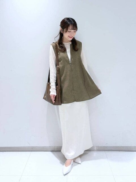 ジレ コーデ ジレコーデ4