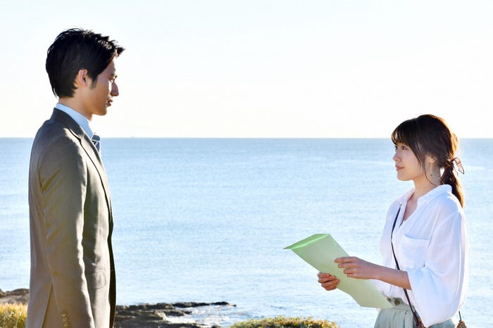 岡田健史、有村架純/「中学聖日記」最終話より(C)TBS