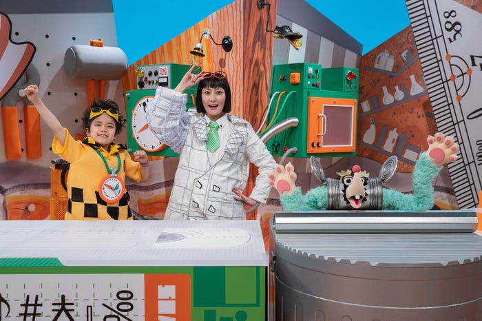 猪股怜生、鳥居みゆき、ポン (C)NHK