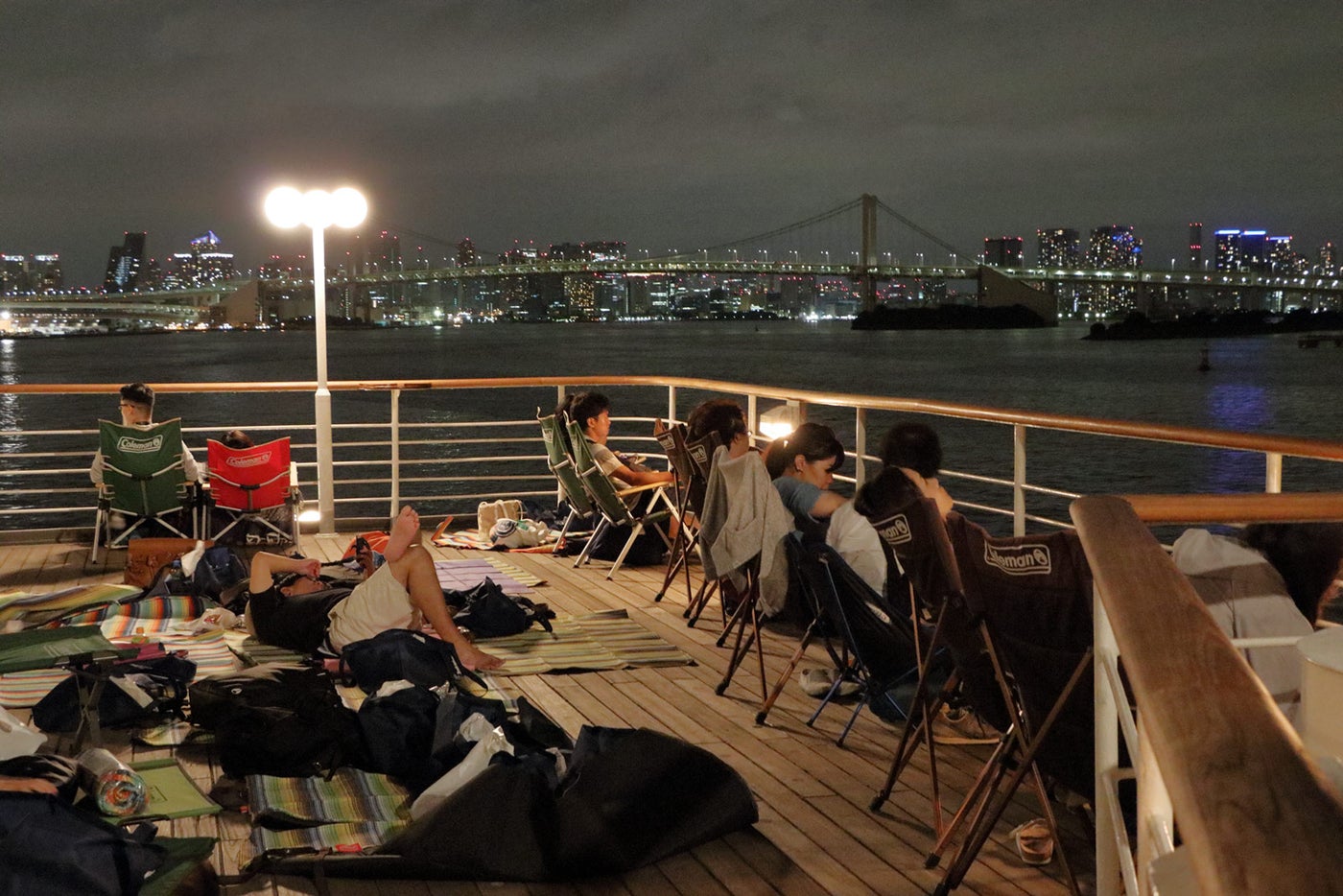 オールナイトクルーズ「真夜中のピクニック船」開催　天体観測や音楽ライブも／画像提供：株式会社シーライン東京