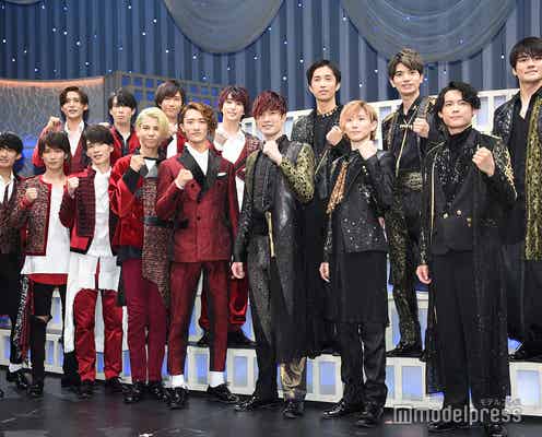 SixTONES&Snow Man、今年も“桶ダンス”披露でラウール大喜び 最後の「少年たち」成功誓う<少年たち To be!/取材全文>