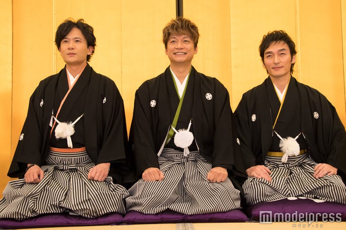 稲垣吾郎、香取慎吾、草なぎ剛 (C)モデルプレス