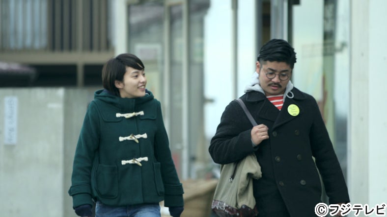 小貫智恵、島一平／「テラスハウス」1月20日放送回より