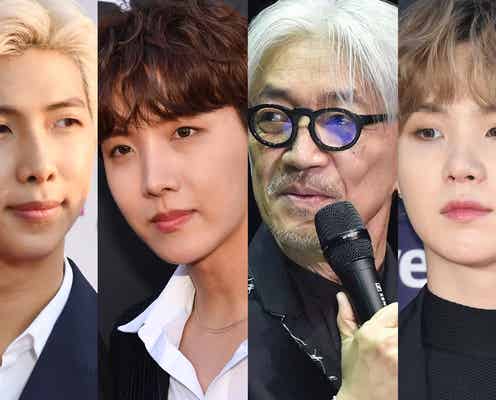 BTSメンバー、坂本龍一さん追悼 “幼少期から影響”生前交流も