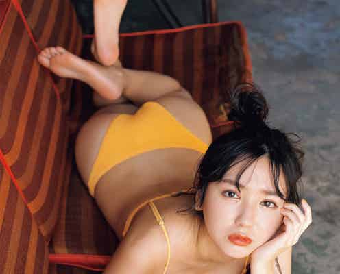 沢口愛華の美谷間に釘付け 大人っぽく魅了 「GIRLS graph.003」誌面カット公開