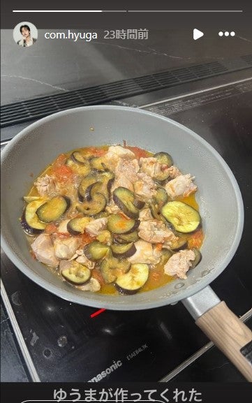 ひゅうがInstagramストーリーズより（C）モデルプレス