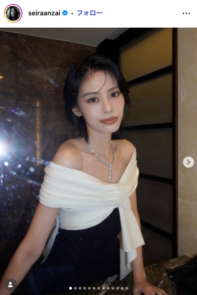 安斉星来Instagramより