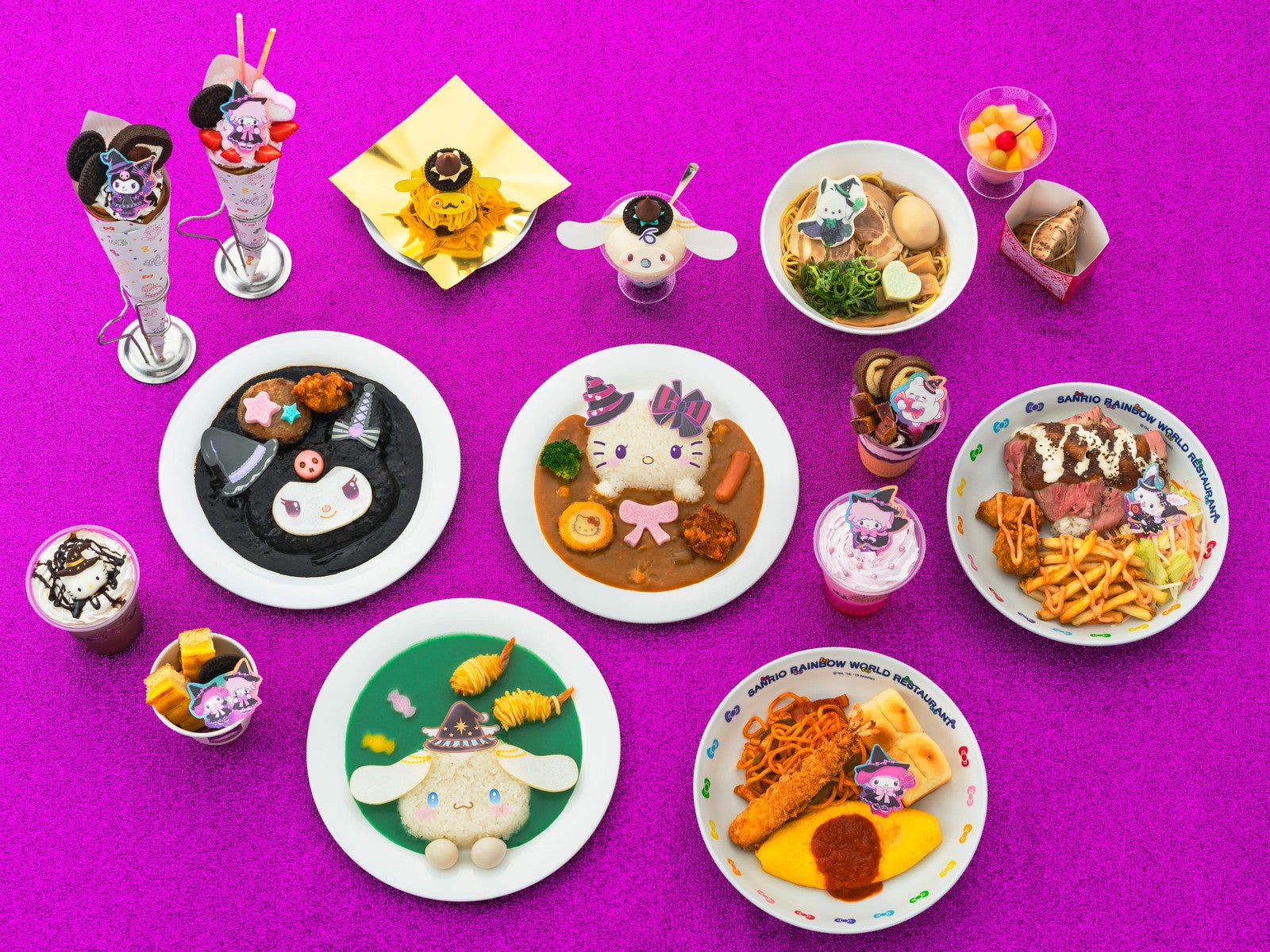 期間限定オリジナルフード（C）2025 SANRIO CO., LTD. TOKYO, JAPAN 著作 株式会社サンリオ