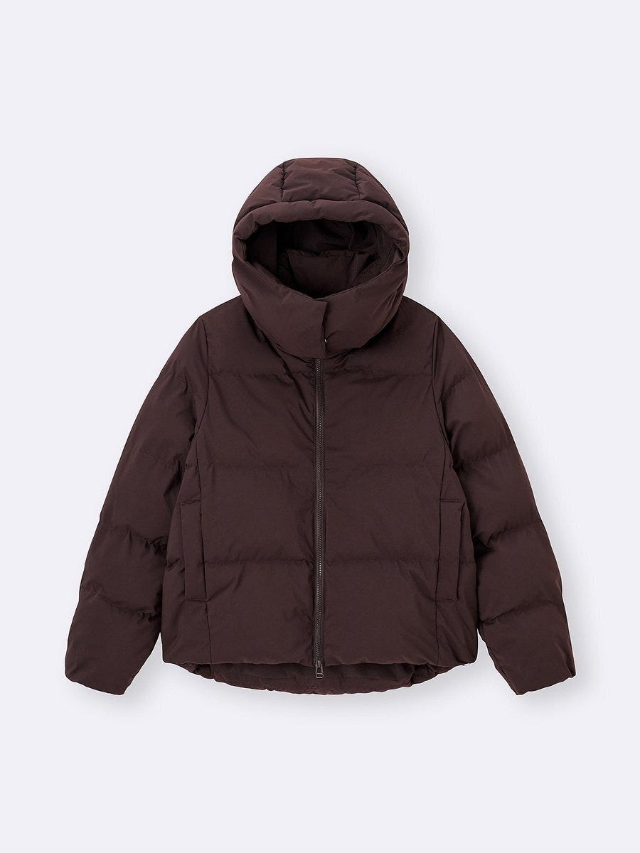 GUのウォームパデッドブルゾン