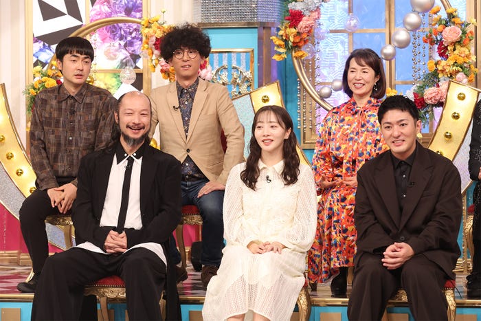(上段左より)赤木裕、きむらバンド、磯野貴理(下段左より)河内大和、能條愛未、中村橋之助(C)日本テレビ