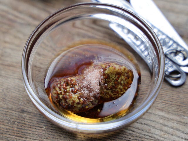 彩り野菜とソーセージのジャーマンポテトの合わせ調味料