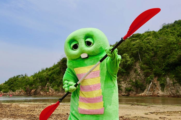 7月5日放送「ガチャピン旅だより」より(C)フジテレビ