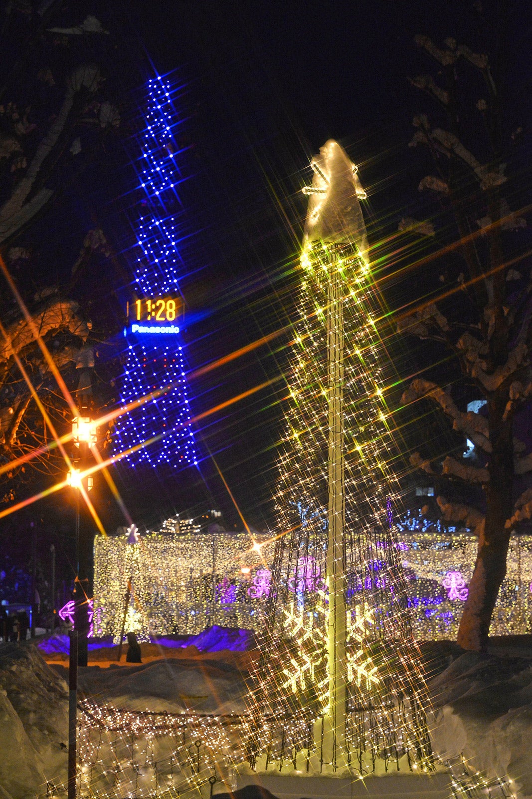 大通5丁目会場／画像提供：さっぽろホワイトイルミネーション実行委員会事務局