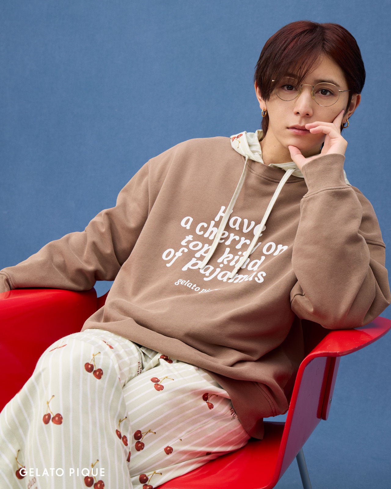 山田涼介、柄ルームウェア＆多彩な表情で魅了「ジェラートピケ」秋冬