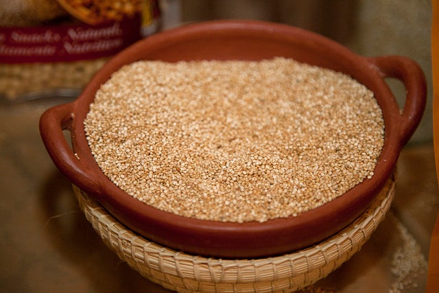 多用しやすいキヌア（rcio ecuatoriano de Exportadores de Quinua / Cancillería Ecuador）