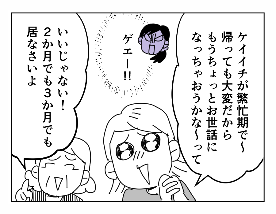 【長編4コマ】里帰り出産の義妹、新生児育児を嫁に丸投げ(全15話)9-2