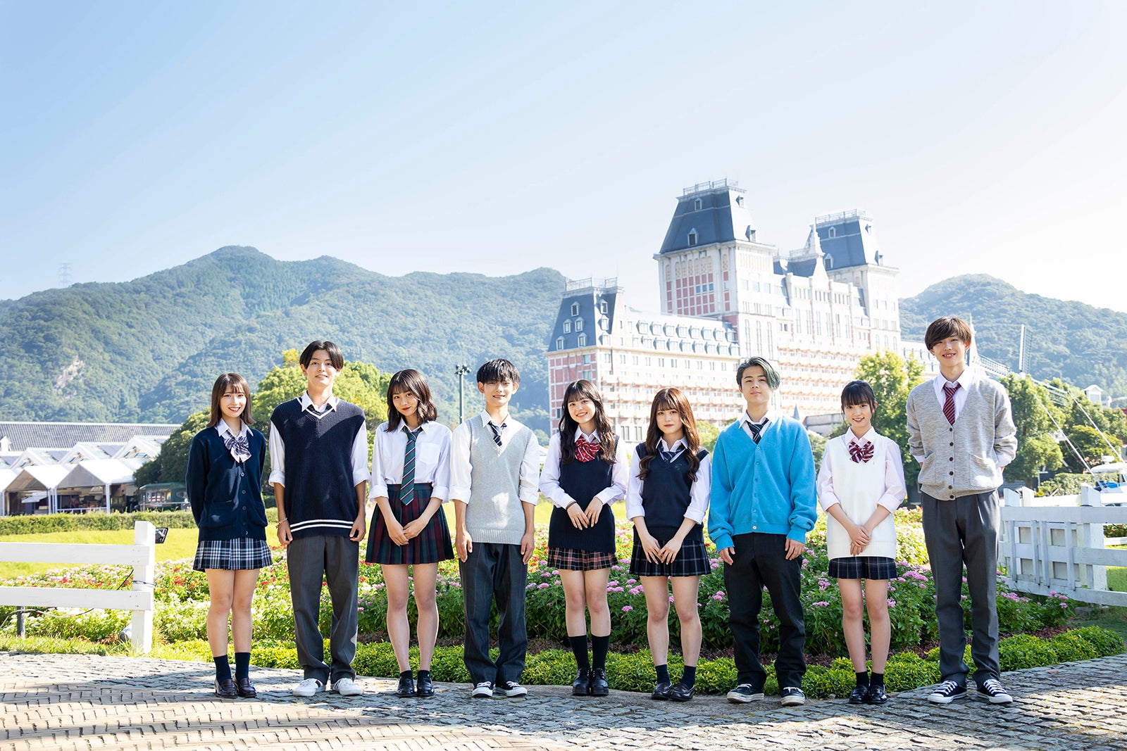 しいな、いさ、ゆな、そら、みみ、もえ、じょう、かのん、つばさ「今日、好きになりました。-秋桜編-」（C）AbemaTV, Inc.