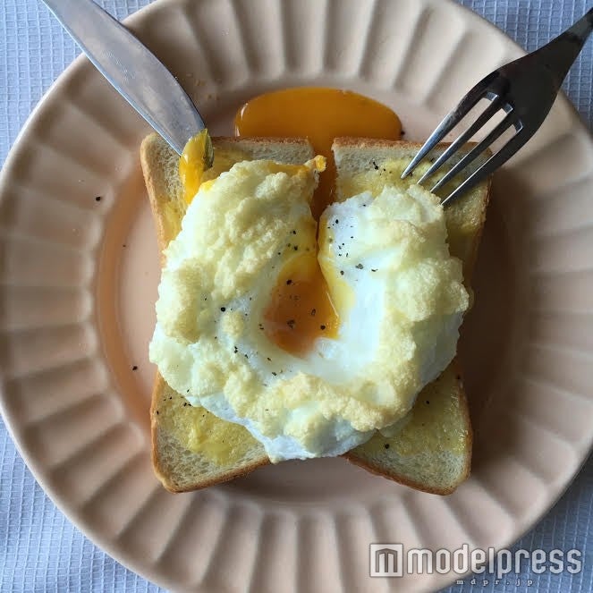 黄身がとろとろ♡／画像提供：柏原歩