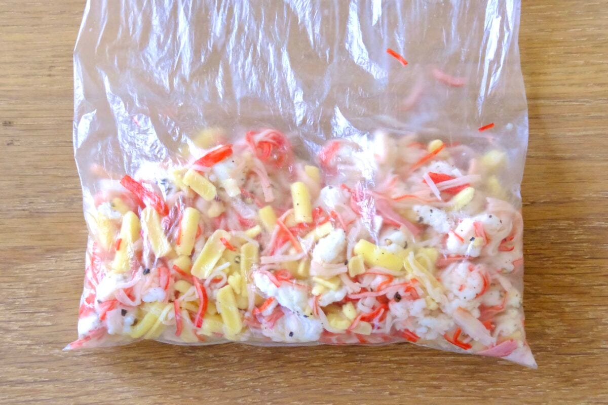 ロバート馬場 カニカマのチーズ焼き