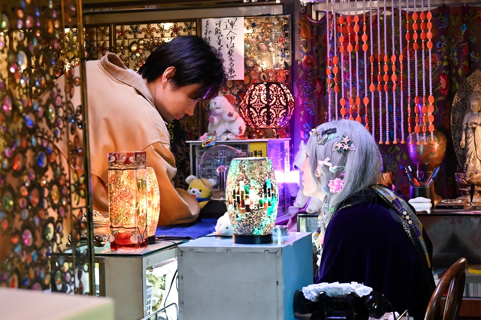 菅田将暉、菊地凛子「もしもこの世が舞台なら、楽屋はどこにあるのだろう」最終話（C）フジテレビ