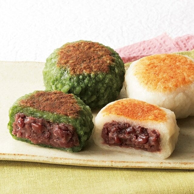 シャトレーゼ 春限定和菓子 シャトレーゼの2種の粗搗き大福詰合せ