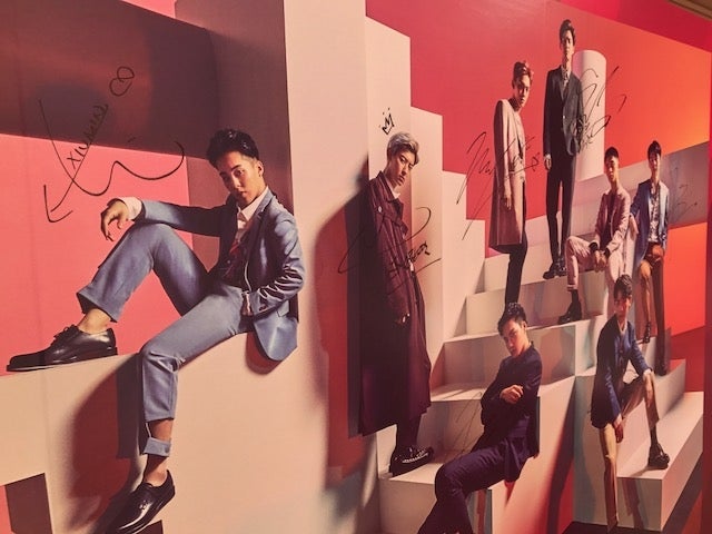 EXO渋谷ジャックの模様（提供写真）