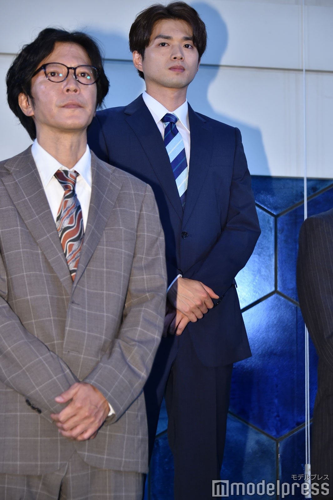 田辺誠一、白洲迅（C）モデルプレス