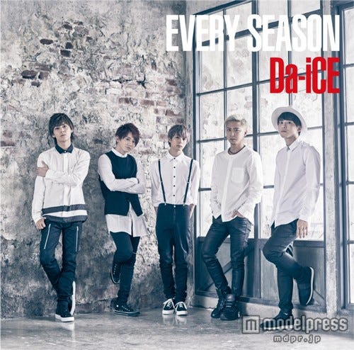 Da-iCE 2ndアルバム「EVERY SEASON」(2016年1月6日発売)初回盤C