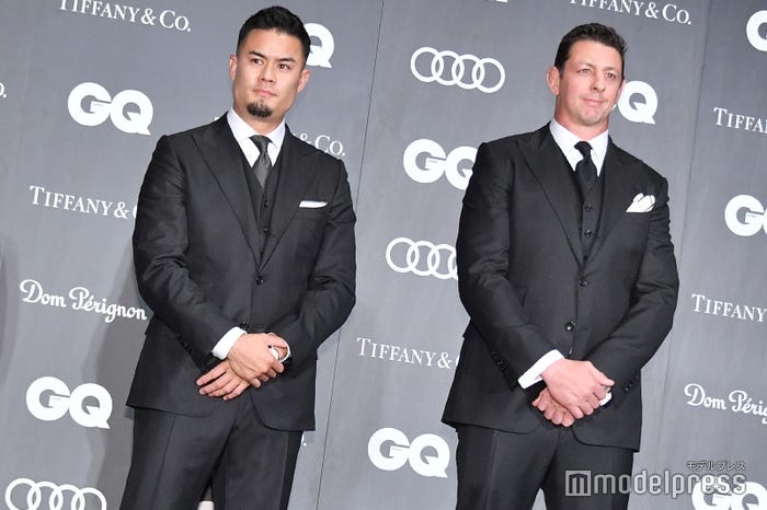 田村優選手、トンプソン・ルーク選手(C)モデルプレス