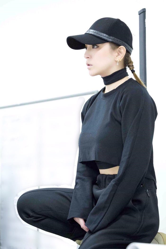 12月18日ダンスリハーサル/浜崎あゆみ(画像提供:avex)