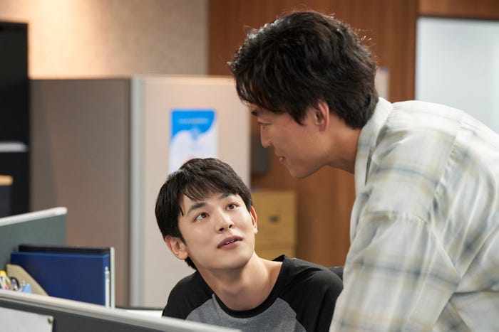 小林虎之介、大東駿介「ひだまりが聴こえる」第10話より(C)「ひだまりが聴こえる」製作委員会