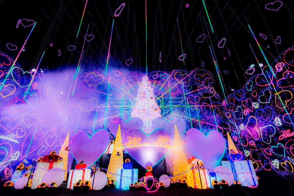 関東三大イルミ「さがみ湖イルミリオン」開幕!600万球の圧巻の輝き 初の“すみっコぐらしエリア”も