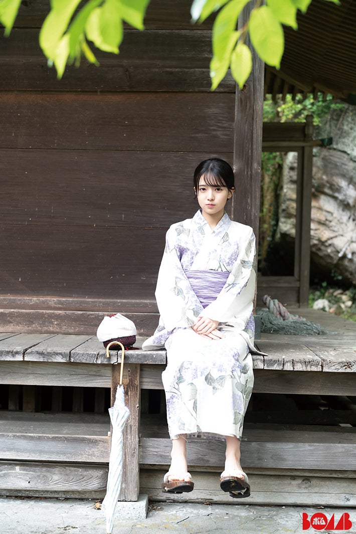 瀬戸口心月（乃木坂46）、「BOMB 2025年7月号」表紙巻頭グラビア