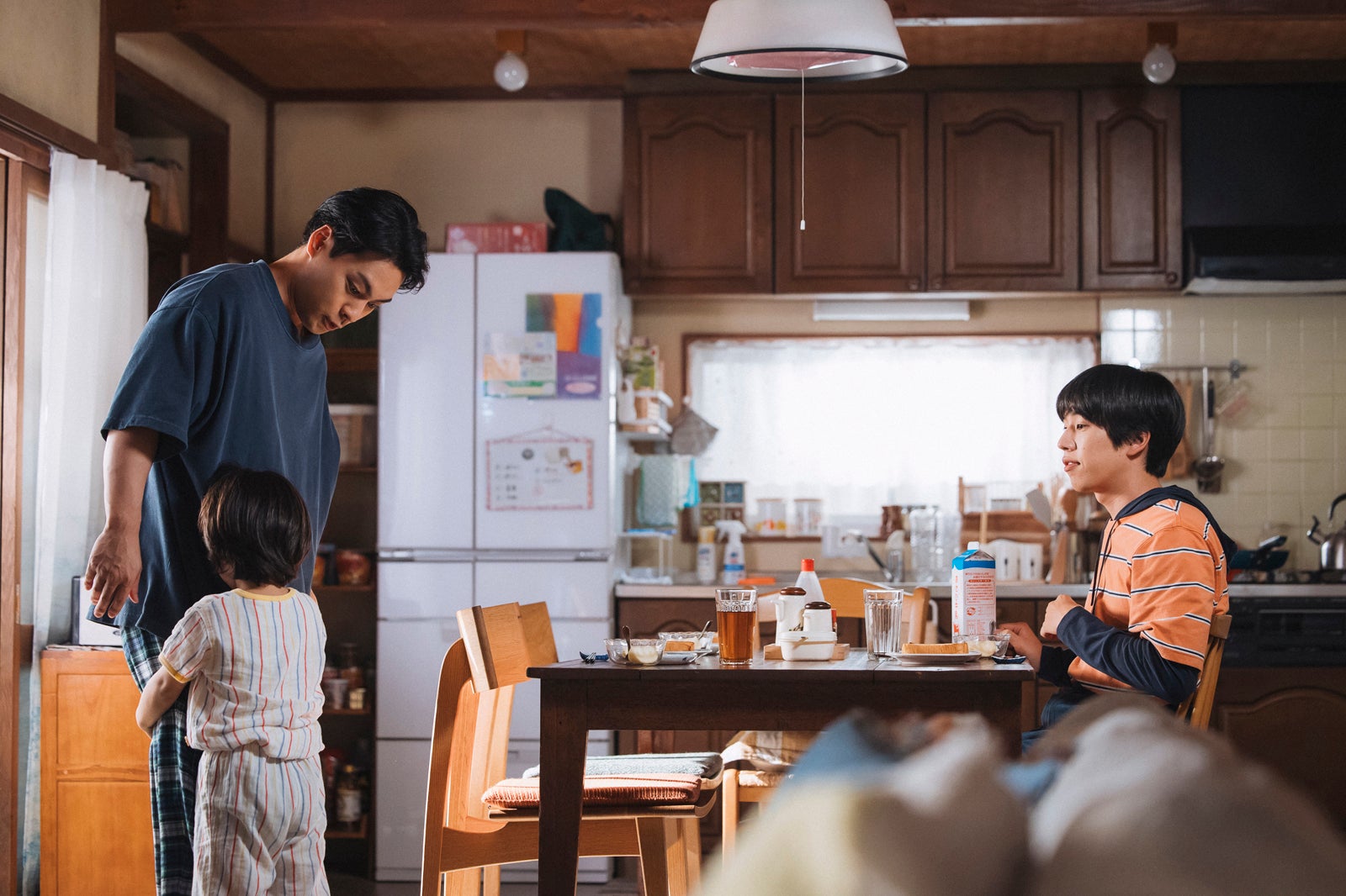 柳楽優弥、佐藤大空、坂東龍汰「ライオンの隠れ家」第6話（C）TBS