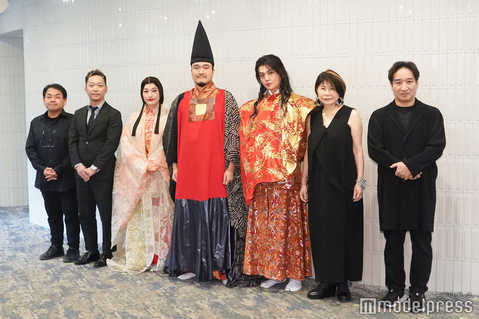 下野竜也、酒井健治、川越未晴、池内響、八木勇征、田渕久美子、田尾下哲（C）モデルプレス