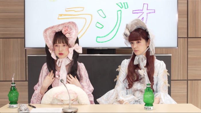 弘中綾香アナウンサー、青木美沙子(C)AbemaTV