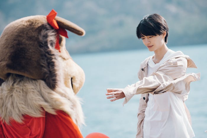 長谷川美月、杢代和人「恋とオオカミには騙されない」第12話より(C)AbemaTV, Inc.