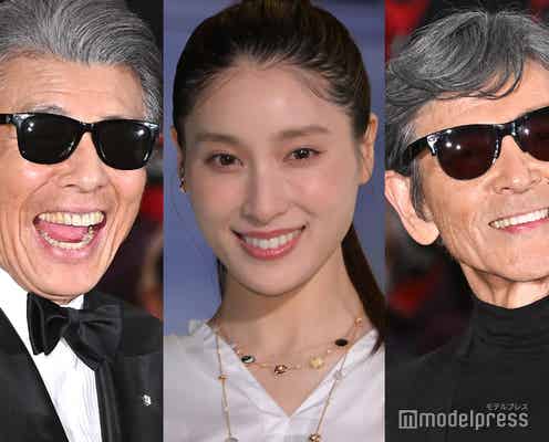 土屋太鳳「あぶ刑事」舘ひろし&柴田恭兵と「日アカ」で3ショット お揃いアイテムに注目集まる「カッコいい」