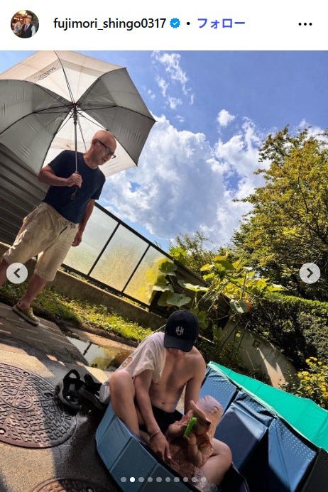 藤森慎吾Instagramより