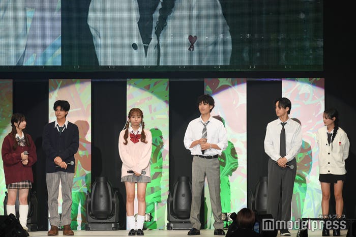 藤田みあ、中村健太郎、土屋惺来、角田翔、Bao、小國舞羽(C)モデルプレス
