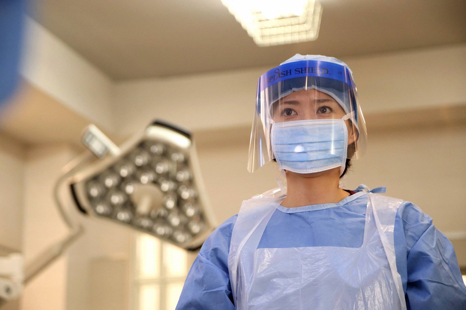 上野樹里／「監察医 朝顔」第1話より（C）フジテレビ