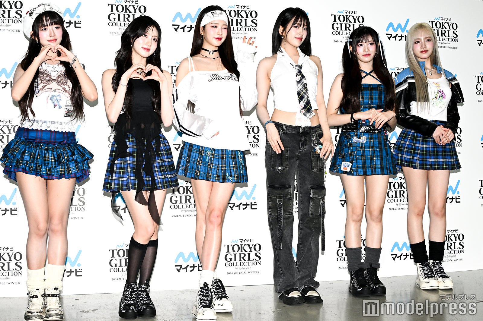 IVE／レイ、ガウル、ウォニョン、ユジン、イソ、リズ（C）モデルプレス