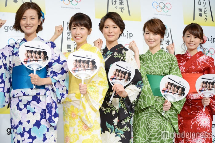 各局美人女子アナ 華やか浴衣姿で集結 リオ五輪に向け 短冊 で願う モデルプレス 各局美人女子アナ 華やか浴衣姿で集結 リオ五輪に向け 短冊 で願う モデルプレス