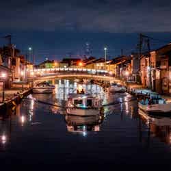 新湊内川観光船「ナイトクルーズ」/提供画像