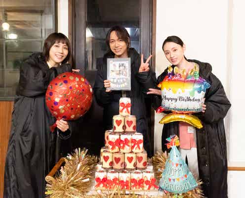 山崎育三郎、松本穂香&栗山千明らから撮影現場でサプライズ「泣ける」<リエゾンーこどものこころ診療所ー>