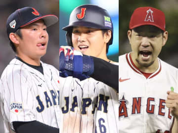 侍ジャパン 来年のWBCメンバー8人を先行発表 大谷、松井、菊池のメジャー組3人、阪神・石井ら国内5人が内定【一覧】