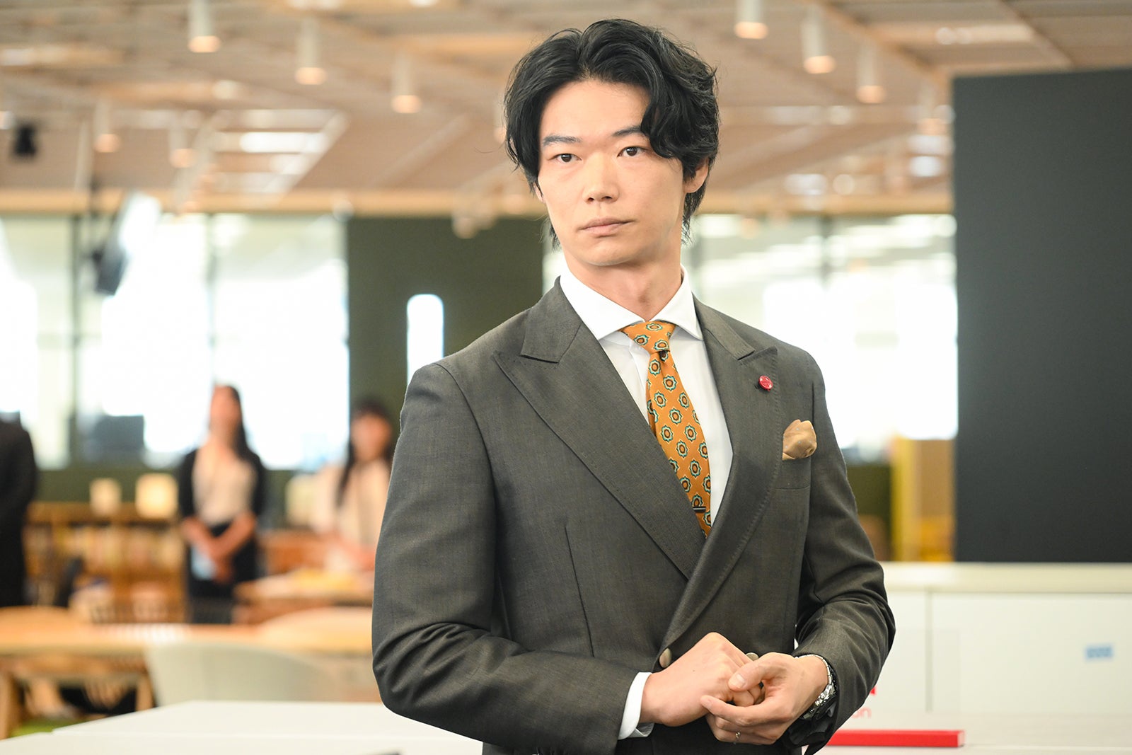 笠松将「フェイクマミー」第1話（C）TBS