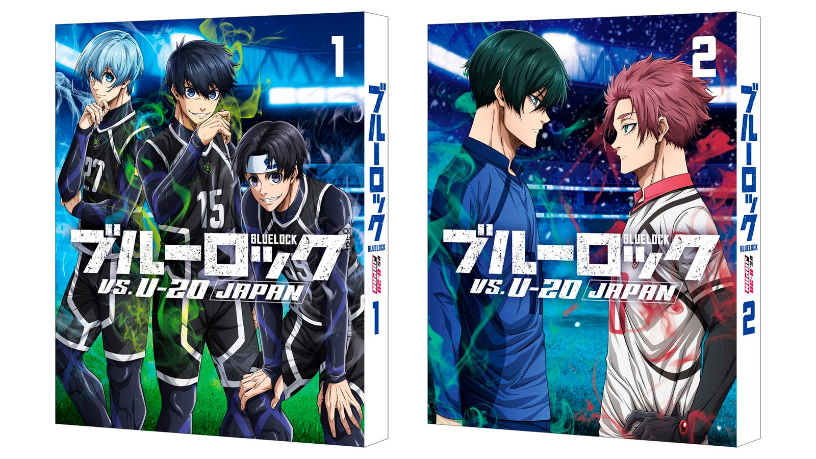 【スタンプ10個】「ブルーロック VS. U-20 JAPAN Blu-ray（特装限定版）」全2巻セット：5名／提供画像