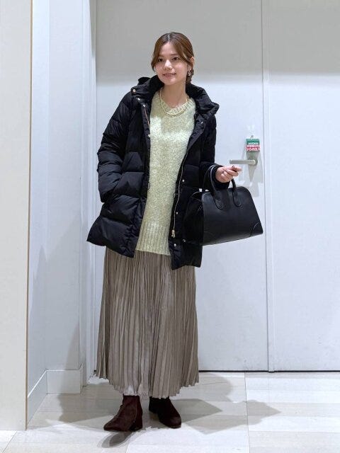 ワッシャープリーツスカート 2025グローバルワーク値下げワッシャープリーツスカート